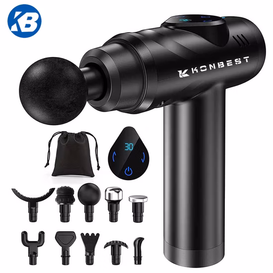 Pistola De Masaje Deep Tissue Percussion Vibration Relax 30speed Low Sound Pain Relief Mini Gym Sport Powerful Fascia Muscle Massage Gun Body Back Massager