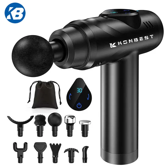 Pistola De Masaje Deep Tissue Percussion Vibration Relax 30speed Low Sound Pain Relief Mini Gym Sport Powerful Fascia Muscle Massage Gun Body Back Massager